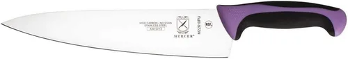 Vista 4 de Mercer Culinary Mercer Cutlery Millennia - Cuchillo de chef de 8 pulgadas, codificado por colores, juego de cuchillos de 4 piezas, alto carbono