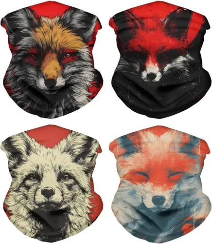 Vista 11 de GLUDEAR Rave - Bandana para el cuello, bufanda para el cuello, bufanda para el sol, polvo, viento, pasamontañas, para hombres y mujeres