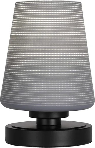 Vista 74 de Luna - Lámpara de mesa con 1 luz en granito oscuro (51-DG-300)