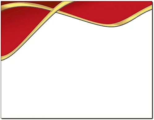 Vista 4 de Spirit Border - Papel de borde con certificado láser y inyección de tinta (25 certificados, negro/dorado)
