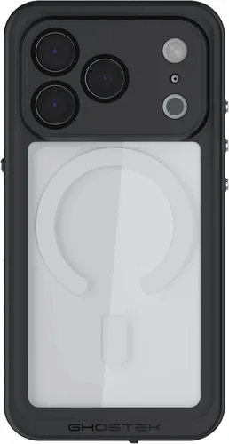 Vista 34 de Ghostek NAUTICAL funda delgada para iPhone 14 Plus a prueba de golpes impermeable con protector de pantalla y imán MagSafe con carga inalámbrica