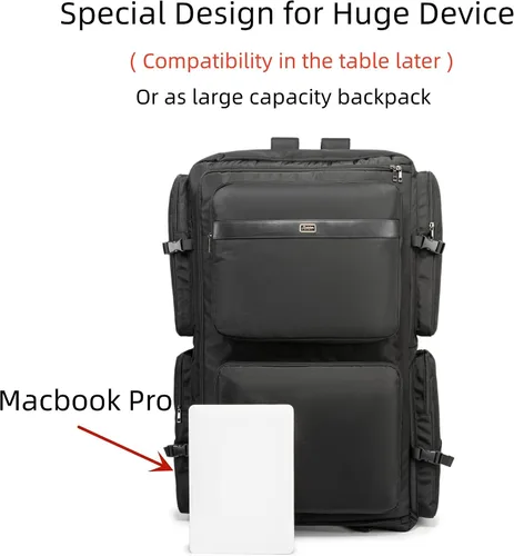 Vista 3 de Rabjen Mochila DJ para Club Gigs, funda mezcladora de DJ compatible con Pioneer DDJ-SR2, Pioneer DDJ-FLX6-GT, RANE ONE y más equipos