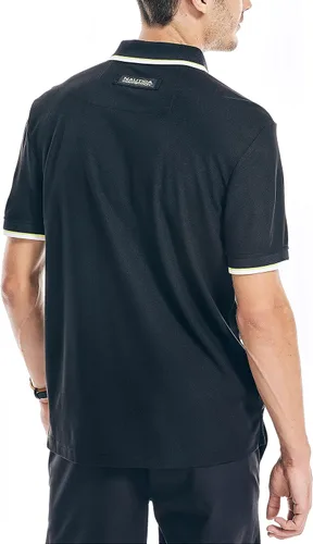 Vista 3 de Nautica Polo de ajuste clásico fabricado de forma sostenible para hombre