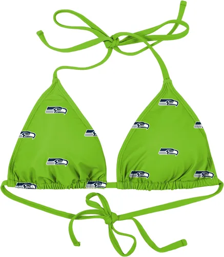 Vista 377 de FOCO Women's NFL Team Logo Ladies Bathing Swim Wear Suit