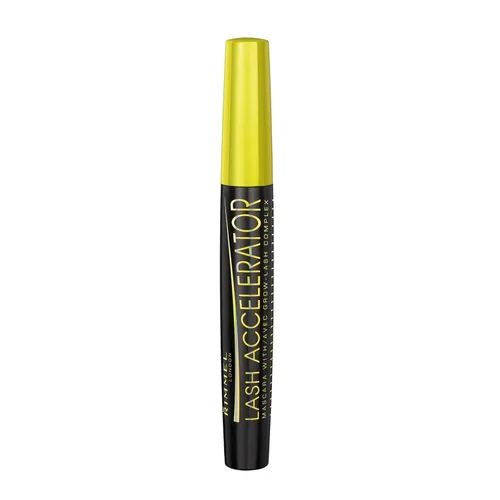 Vista 4 de Rimmel - Máscara para pestañas Lash Accelerator Endless, color negro, 0.33 onzas líquidas