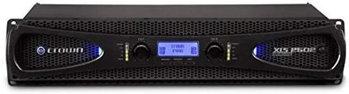 Vista 4 de Amplificador de potencia profesional de dos canales Crown XLS1502 Class D DriveCore con DSP, filtros de paso de banda y limitadores de pico.