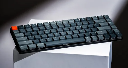 Vista 3 de Keychron K3 Teclado mecánico inalámbrico ultra delgado con 75% de diseño, compacto, intercambiable en caliente, 84 teclas Bluetooth RGB LED