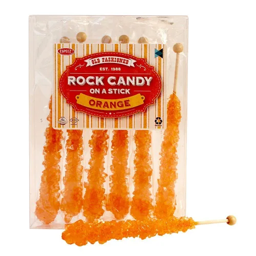 Vista 63 de Palitos de caramelo de roca extragrandes: 12 paletas de cereza rosa – envueltas individualmente – Palitos de caramelo de roca de cristal