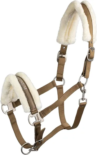 Vista 11 de HORZE Howard Forro Polar Suave Acolchado Ajustable de Poliéster Cabestro de Caballo - Negro - Caballo