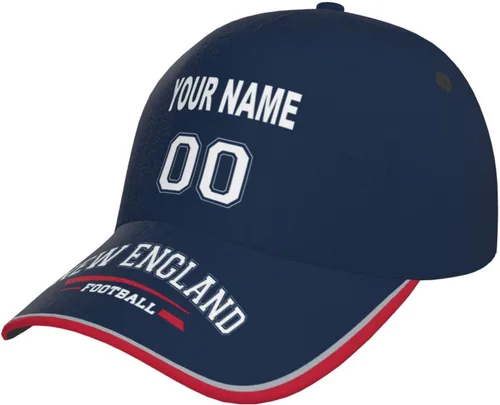 Vista 36 de Cap Custom Football Hats with Any Name and Number Personalized Gifts for Men Women Football Sports Fans