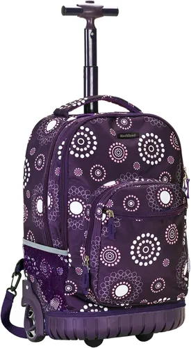 Vista 51 de Rockland, bolsa de viaje de 19 pulgadas, con ruedas., Negro), R02-BLACK