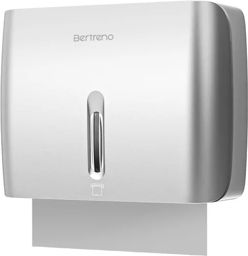 Vista 12 de Dispensador de toallas de papel comercial soporte de pared Portador de toallas de papel de gran capacidad Dispensador de toallas de mano plegadas C