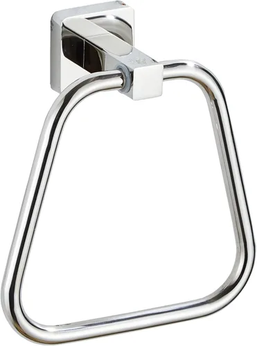 Vista 17 de Anillo de toalla de oro claro cepillado para baño, soporte de toalla de baño de cocina, colgadores de montaje en pared, acero inoxidable resistente