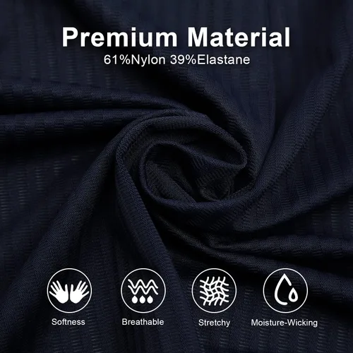 Vista 6 de Souke Sports Ropa interior de ciclismo para hombre, pantalones cortos acolchados 4D para ciclismo, MTB Liner Undershorts con agarre antideslizante