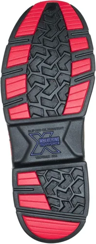 Vista 4 de Wolverine Overman Nano Toe - Botas de trabajo impermeables para hombre de 10 pulgadas