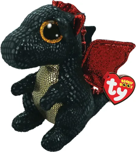 Vista 7 de TY Toys 2008070 - Juguete de peluche, color gris