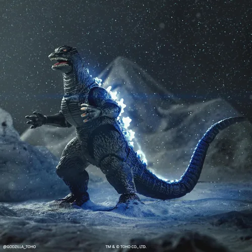 Vista 2 de Bandai Namco - Godzilla - Godzilla 2004, juego de figuras de acción de 6