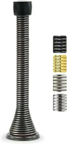 Vista 19 de Jack N' Drill - Tope de puerta de resorte (3 lb/) (paquete de 7) con 3 topes de puerta de bisagra Topes de puerta Flexi resistentes para la parte