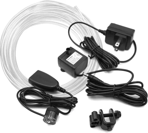Vista 4 de Acuario ATO, Auto Top Off para acuario de agua dulce y salada, sistema automático de tapa de tanque de peces (ATO 100)