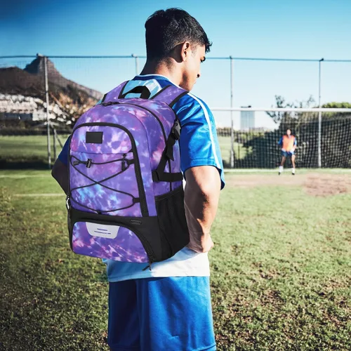 Vista 13 de Goloni Mochila de fútbol,Mochila de baloncesto con compartimento para pelotas y compartimento para zapatos,Mochila para baloncesto,Fútbol