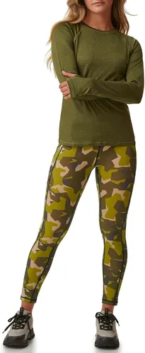 Vista 2 de BASS OUTDOOR Camisa de manga larga de punto activo para mujer