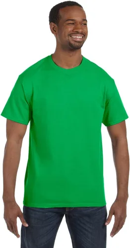 Vista 88 de Gildan Camiseta G500 para hombre Ceniza/baya