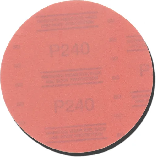 Vista 11 de 3M Hookit 01303 - Disco abrasivo rojo, 5 pulgadas, grano 40+ sin agujero, paquete de 25 para lijado automotriz, lijado de imprimación, lijado