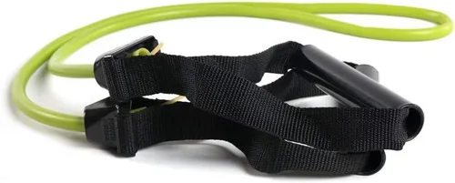 Vista 5 de Power Systems Versa Tube Plus Resistance Bands with Handles 48" Exercise Tubing, Multiple Resistance Levels for Strength Training, Home Gym