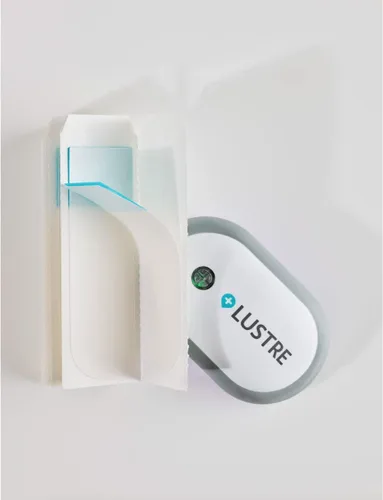 Vista 3 de LUSTRE Tiras – 60 tiras adhesivas y sensibles a la presión para usar con dispositivos LUSTRE ClearSkin Terapia de la piel Reducción de acné