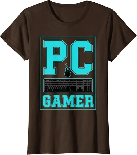 Vista 18 de PC Gamer Gaming Teclado Ratón Esports Computer Fan Camiseta