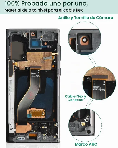 Vista 6 de OLED para Samsung Galaxy Note 10 Kit de reemplazo de pantalla para Samsung Note 10 Pantalla LCD para SM-N970U Reemplazo de pantalla táctil