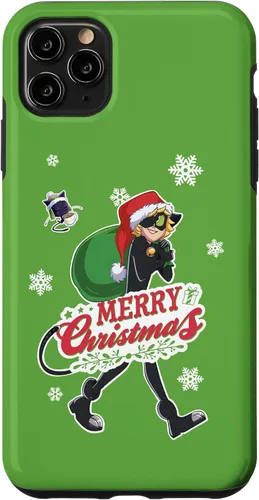 Vista 4 de Funda para iPhone 12 mini Miraculous Ladybug Merry Christmas from Cat Noir