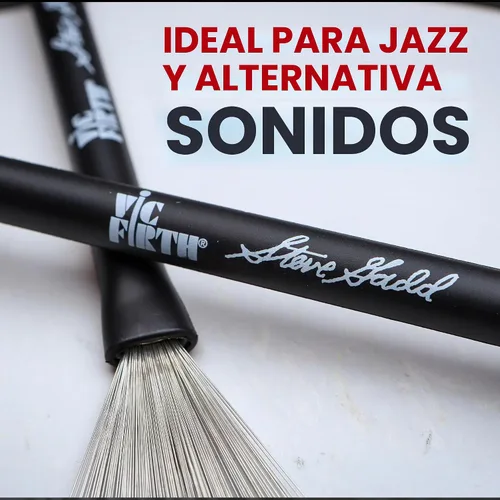Vista 7 de Cepillos de alambre Vic Firth SGWB Steve Gadd