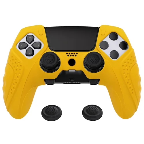 Vista 28 de PlayVital Guardian Edition Anti-Slip Ergonomic Silicone Cover Case for ps5 Edge Controller, Soft Rubber Protector Skin for ps5 Edge Wireless