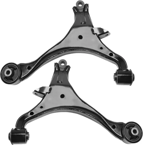 Vista 102 de Detroit Axle - 2 brazos de control delanteros para Volvo S60 V70 01-07, juego de 2 brazos de control inferiores 2001 2002 2003 2004 2005 2006 2007