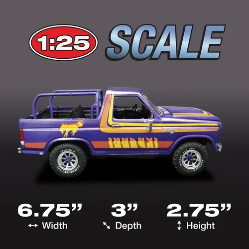 Vista 5 de MPC 1980 Ford Bronco 1:25 Kit de modelo a escala 1:25