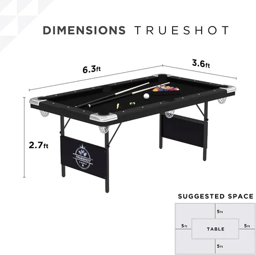Vista 6 de Mesa de billar Fat Cat Trueshot