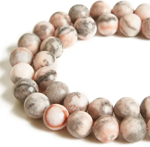 Vista 7 de 60 piezas de cuentas de aguamarina natural de 6 mm, cuentas de piedras preciosas redondas sueltas para hacer joyas