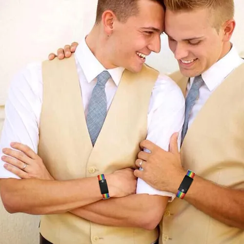 Vista 3 de Pulseras de identificación médica personalizadas para hombres y mujeres pulseras de alerta médica de emergencia grabado gratuito pulsera de nailon