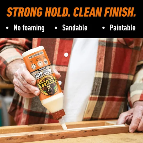 Vista 6 de Pegamento para madera impermeable Gorilla de 8.0 fl oz