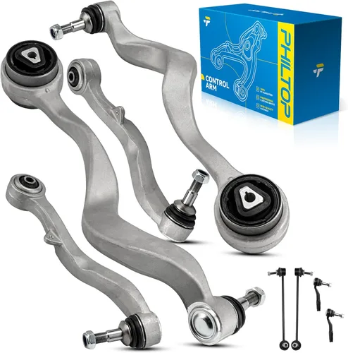 Vista 90 de PHILTOP 6 piezas de brazo de control delantero inferior con barra estabilizadora de rótula para Nissan Rogue 2014-2020 Rogue Sport 2017-2022 Qashqai