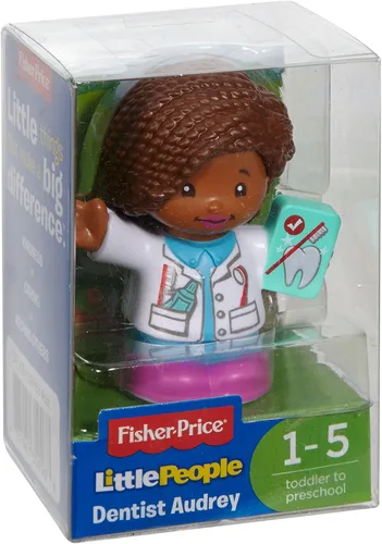 Vista 5 de Fisher-Price Little People, Blanco, azul, rosa.