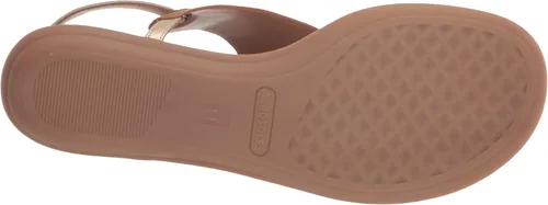 Vista 4 de Aerosoles Sandalia plana casual para mujer, Beige combo