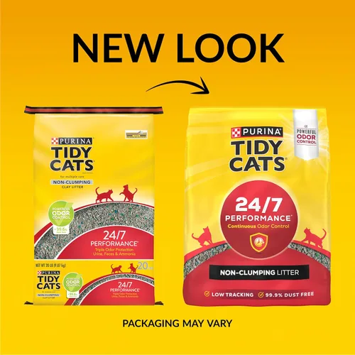 Vista 2 de Purina Tidy Cats arcilla higiénica para gatos, Rendimiento 24/7