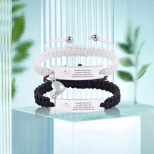 Vista 3 de Pulsera de amor para pareja