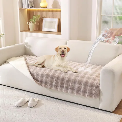 Vista 12 de Fundas Antideslizantes para Brazos de Sofá, Fundas Gruesas y Suaves para Brazos de Sillón Reclinable Juego de 2 Fundas Impermeables