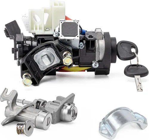 Vista 10 de 81905-2T040 Conjunto de Interruptor de Cerradura de Encendido con Cilindro de Cerradura de Puerta y Llaves Compatible con Kia Optima 2011-2015