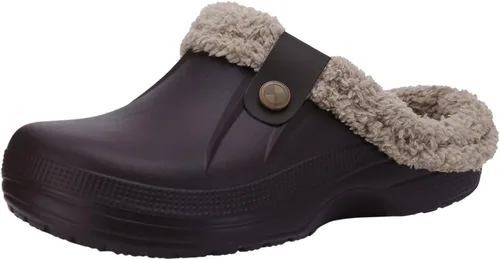 Vista 14 de Beslip - Zuecos clásicos forrados de piel, impermeables, para invierno, para mujeres y hombres, para interiores y exteriores