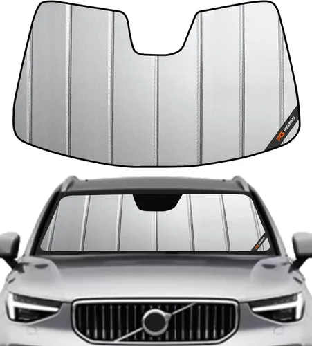 Vista 21 de Pigenius Parasol de parabrisas para Volvo XC90 2016-2025 Parasol personalizado para ventana delantera - Protección