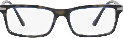 Vista 2 de Prada PRADA PR 03YV Dark Havana Transparente Indigo 5617150 Montura de gafas para hombre